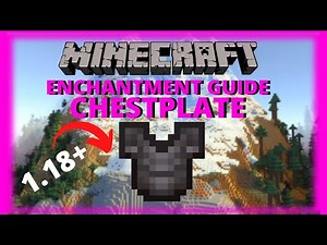 Perfect Enchantments For Your chestplate | Enchantment Guide #8 | Minecraft