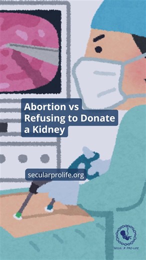 The bodily rights argument isn't as compelling as it sounds. See the full Spillover podcast episode of “I’m A Pro-Life Atheist” on YouTube: https://youtu.be/rImOqa2VYEw | Secular Pro-Life