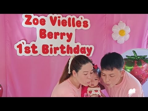 Zoe Vielle''s 1st Birthday