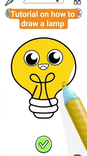 tutorial on drawing a lamp #tutorial #drawing #lamp