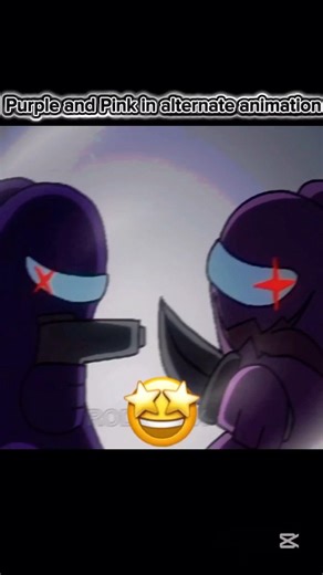 Among us animation Purple and Pink imposter edit #amongus #amongusanimation #edit