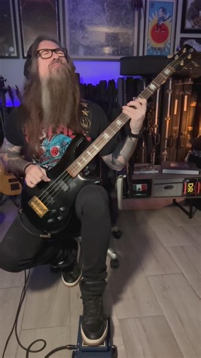 Drag the waters some more… ⚡️#pantera #rexbrown #basscover