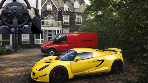 Mastering the Venom GT in Forza Horizon 4 with a racing wheel