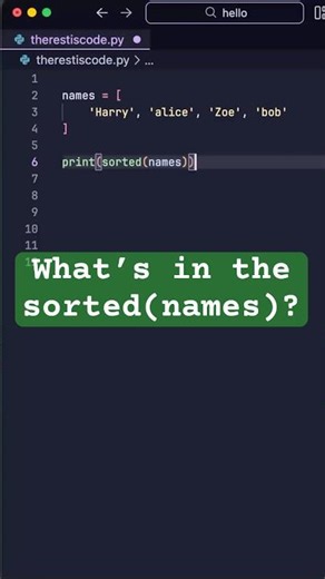 The Secret Logic of Python’s sorted()