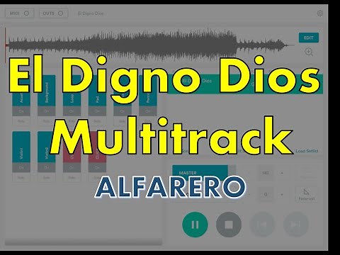 Multitrack El Digno Dios | Alfarero | Multitrack | Secuencias Cristianas