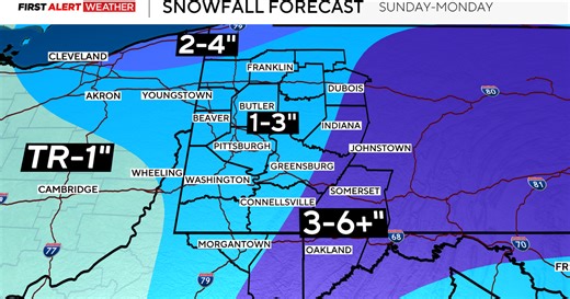 KDKA-TV Weekend Forecast (2/21)