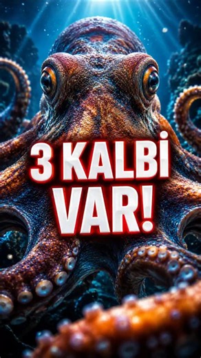 This Creature Has 3 Hearts! 🐙 The Truth Will Surprise You! #shorts