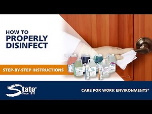 How to Properly Disinfect