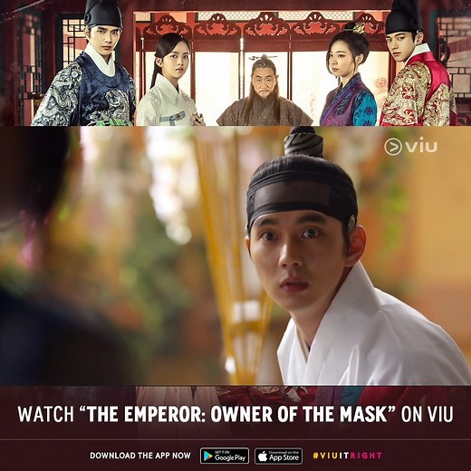 A great way to greet the King of Joseon. 😅 ✨ Watch "THE EMPEROR: OWNER OF THE MASK" on Viu for FREE! ► http://bit.ly/2ShFcVn | Viu Philippines
