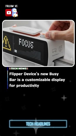 Introducing the Flipper Device’s new Busy Bar #hubbox #technews #flipbox #airbox
