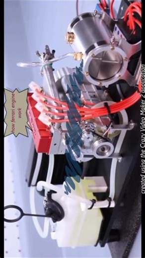 how Ferrari engine work 😧😧