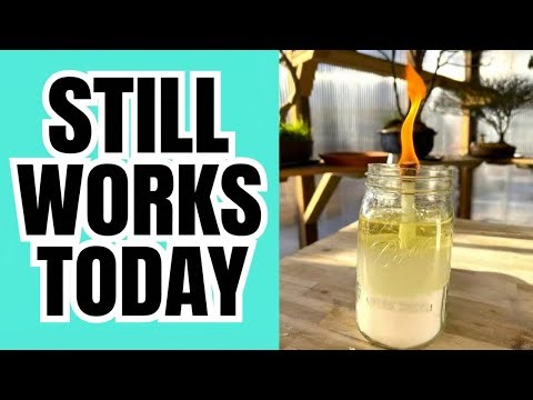 Long-Lasting Emergency Candle Survives 10 Years