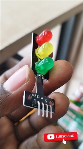 traffic LED light module project any working