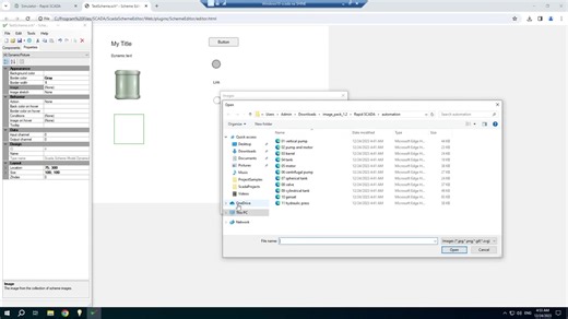 Rapid SCADA 6. Lesson 8. Scheme Editor
