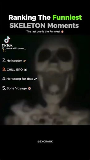 Ranking The Funniest Skeleton Moments 💀😂
