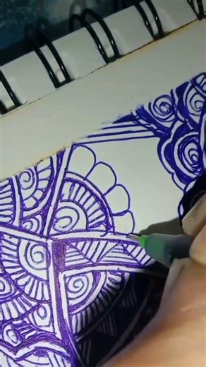 amazing 😍 mandala art 🎨 #diy #craft #bracelets #music #henna #famous #art