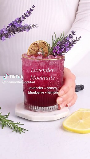 Lavender Blueberry Mocktail Recipe for Refreshing Drinks