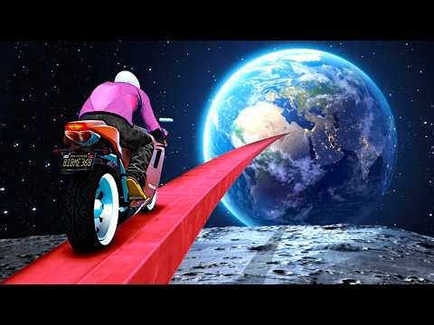 I Tried The IMPOSSIBLE SPACE STUNT CHALLENGE in GTA 5