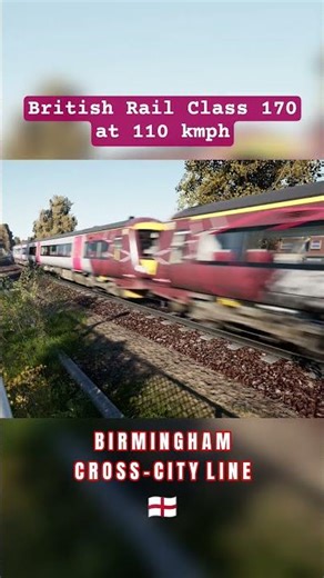 British Rail Class 170 #shorts #trainspotting #trainsimworld #britishrailways