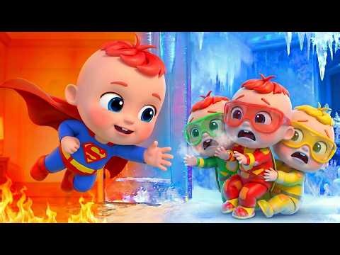 Oh não! Está frio demais! 🥶 Hot vs Cold Challenge Song | BiBiBerry Canções Infantis