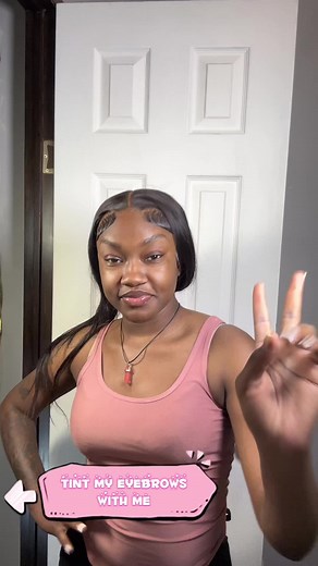 Tiny my eyebrows with me 🫶🏽#fyppp #eyebrowtinttutorial #creatorsearchinsights