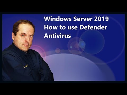 Windows Server 2019 How to use Defender Antivirus