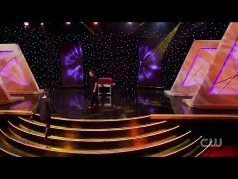 Woman impaled with sharp steel spike...sawing illusion