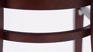 Flash Furniture Lacey 31.5 in. Mahogany Cushioned Bar Stool XUDGW094BWABGV