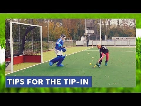 Tips for the Deflection/Tip-In - Field Hockey Technique | HockeyheroesTV