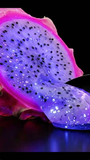 This fruit looks totally alien 👽✨ #asmr #oddlysatisfying