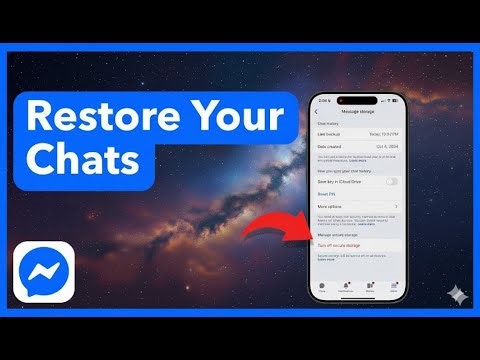 How To Restore Facebook Messenger Chats Without The Pin