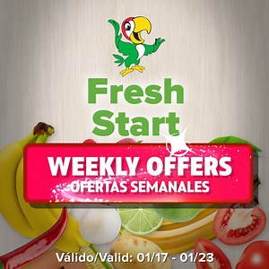 80 reactions | Revitalize your week with a Fresh Start!  Unwrap exclusive weekly offers valid from Jan 17-23. Discover a world of savings and make every day a step towards a fresher you!  #WeeklyOffers #freshstart * * * ¡Revitaliza tu semana!  Descubre ofertas exclusivas semanales válidas del 17 al 23 de enero. ¡Explora un mundo de ahorros y haz que cada día sea un paso hacia un tú más fresco!  #OfertasSemanales #NuevoComienzo | Fiesta Mart | Facebook