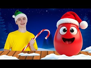 Surprise Eggs 🎄 Christmas Collection Songs For Kids | Nick and Poli