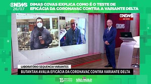 304K views · 37K reactions | O presidente do Butantan, Dimas Covas, explicou no programa Conexão Globonews, como está sendo feito o trabalho do Instituto para estudar a eficácia da Coronavac diante da variante Delta do novo coronavírus. Confira. #Podeconfiar #ÉdoButantan #VacinadoButantan #Butantan120Anos | Instituto Butantan | Facebook