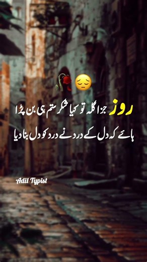 Urdu poetry ❤️ #urdupoetry #urdu #poetry #adiltypist_423