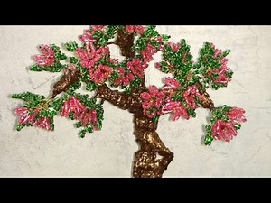 How To Create A Plushy Beaded Flower Tree - DIY Crafts Tutorial - Guidecentral