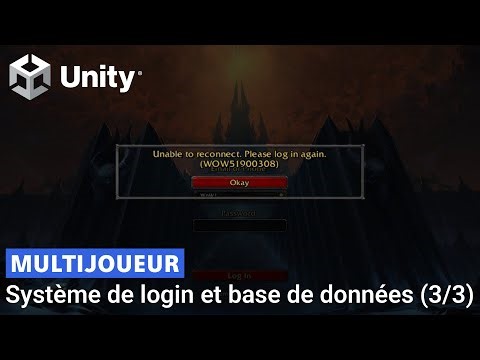 Creating a Login System for Unity (Episode 3/3: Error Handling and Miscellaneous Improvements)