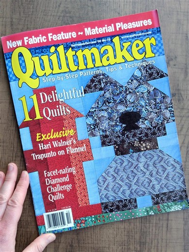 Quiltmaker Magazine, Issue 75, 2000, Vintage 00s Quilting & Patchwork Patterns - Etsy