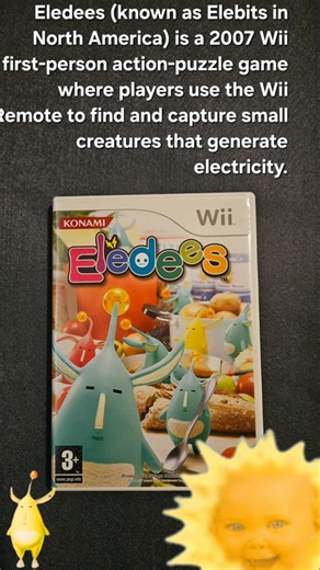 Game #21 Eledees (Elebits)✨️for the nintendo wii ✨️ ⚡️😎😮💡🕹💙#Mrfactogames75