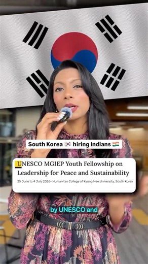 South Korea 🇰🇷 hiring Indians 🇮🇳