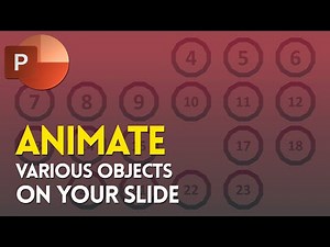 Basic PowerPoint Animation Tutorial - Animate Objects in the Order You Want