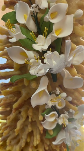 Šakotis - this tree-like cake has to be one of the world’s most unique-looking. Making šakotis is a time- and labor-intensive process. It’s created by dripping the thick batter over the rotating spit again and again until it builds up and the cake’s characteristic drips or “branches” form. It’s made from a thick batter consisting of butter, eggs, flour, sugar, and cream cooked on a rotating spit over an open fire or in a special oven. The word šakotis means “branched tree” or “tree with many bra