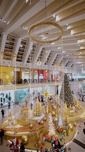 Benchmark Experiential on Instagram: "Turning Mall of Egypt into a season of wonder. A festive world brought to life through design, light, music, and movement. #benchmark #mallofegypt #maf #christmas #festivity"