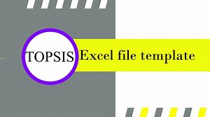 Topsis using excel - an example of topsis method using excel