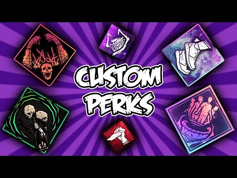How to get CUSTOM PERKS in under 1 minute + Top 5 BEST icon packs in DBD Icon Toolbox! [DBD 2021]