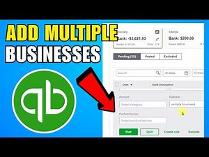 QuickBooks Online Adding Multiple Businesses Made Easy (2026) (Step By Step Guide)