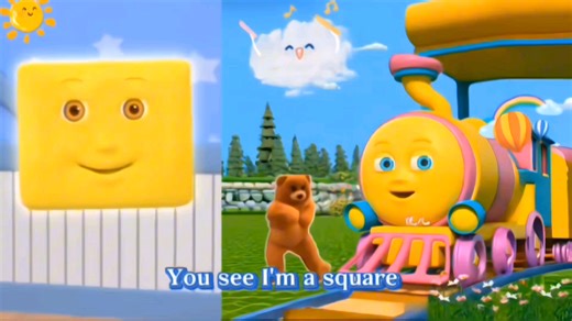 英文儿歌—square song