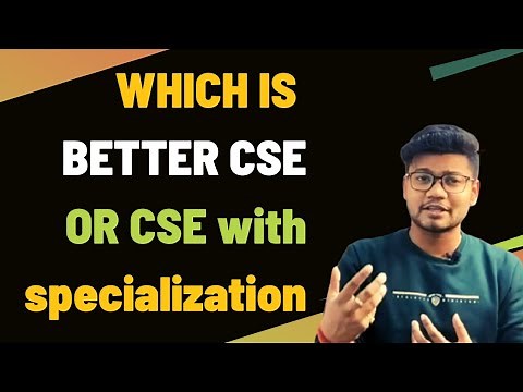 Which is better , CSE or CSE with Specialization ? CSE vs CSE AI vs data science | VIT admission