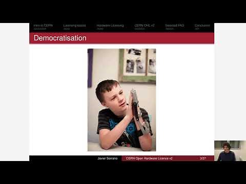 CERN Open Hardware Licence v2 (video)
