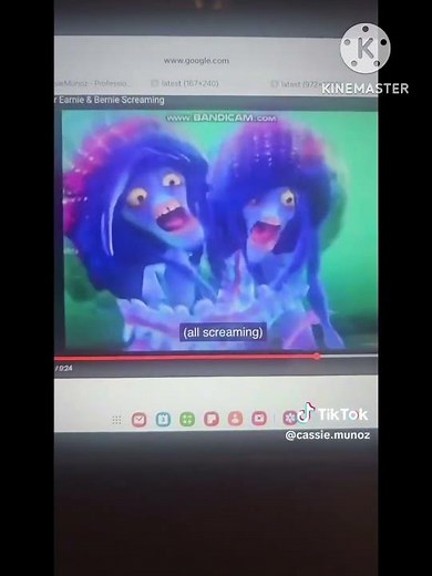 Shark Tale Oscar And Jellyfish Screaming Clips HD